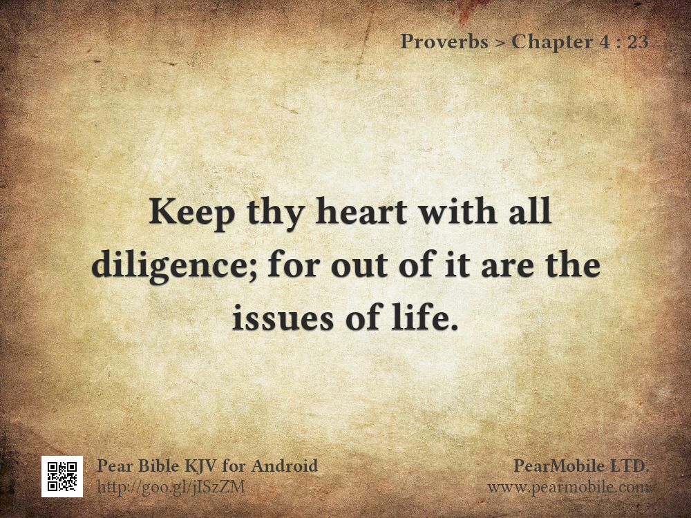 Proverbs, Chapter 4:23